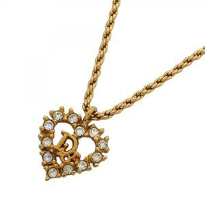 Pre Loved dior Women Gold Necklaces